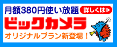 ビックカメラオリジナルプラン新登場！
